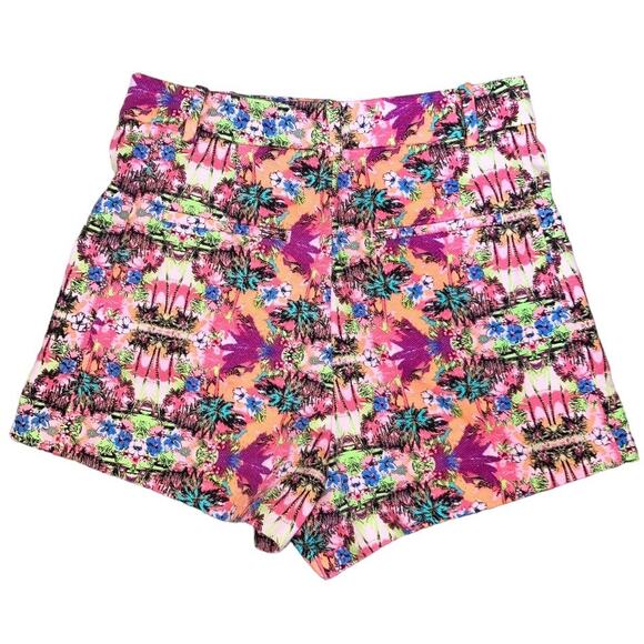 Victoria's Secret Pink Tropical Print Shorts Size 4 - Picture 2 of 5